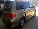 2008 HONDA ODYSSEY, GOLD, EX-L MODEL, 3.5L, AT, FWD,  A25176